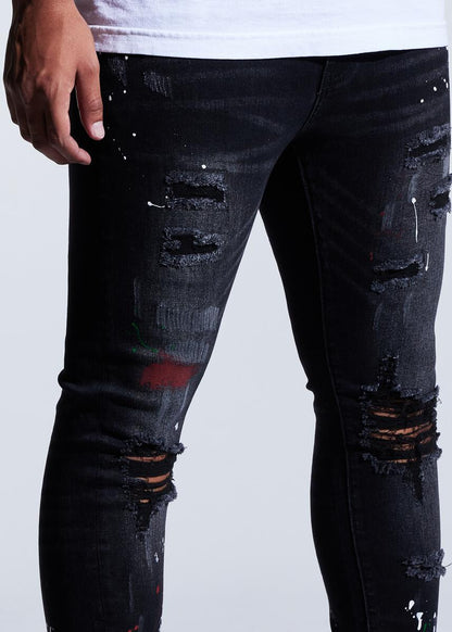 CRYSP DENIM ATLANTIC-BLACK WASH  CRYSP221-115