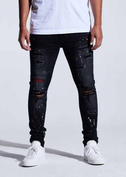 CRYSP DENIM ATLANTIC-BLACK WASH  CRYSP221-115