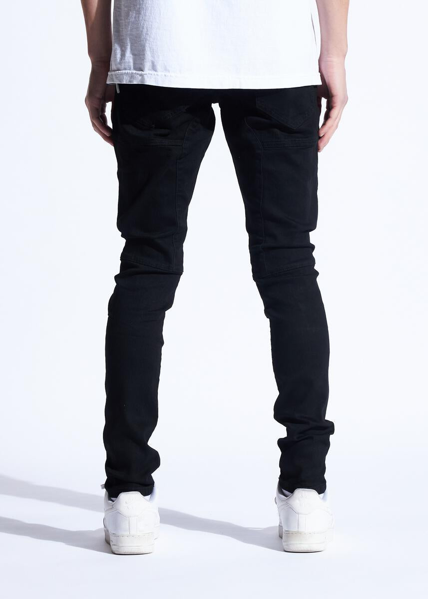 CRYSP DENIM KURT-  BLACK CRYSPQS-103