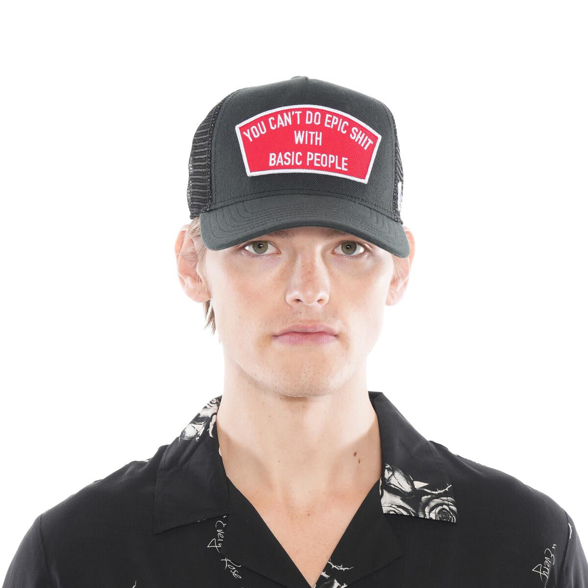 EPIC SHIT MESH BACK TRUCKER CURVED VISOR (623AC-CH36A)