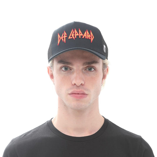 CULT DEF LEPPARD MESH BACK TRUCKER (623A2-CH99A)