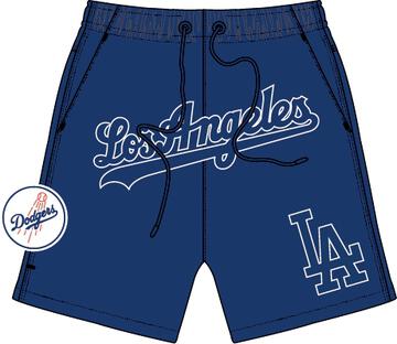 PRO STANDARD LOS ANGELES DODGERS CLASSIC WOVEN SHORT (LLD336814)-BLUE