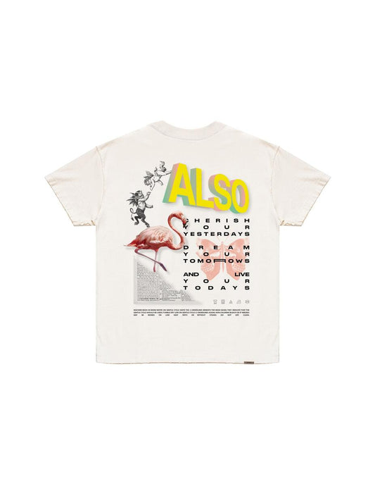 ALMOST SOMEDAY CHERISH TEE CREAM