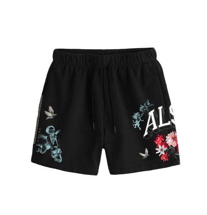 ALMOST SOMEDAY DEVINE SHORTS BLACK