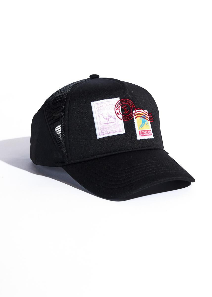 POSTAL TRUCKER BLACK-REF313