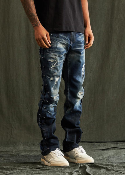 EMBELLISH JEREMY JEANS 'DARK BLUE' 123-025