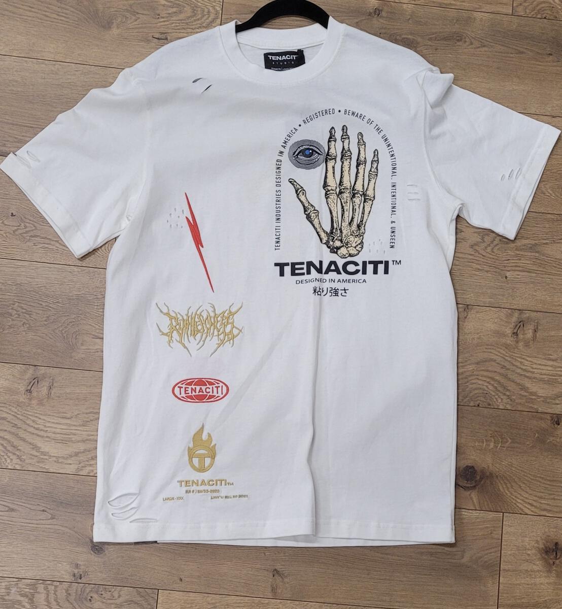 TENACITI  (Watch Hand TEE 2) CREAM