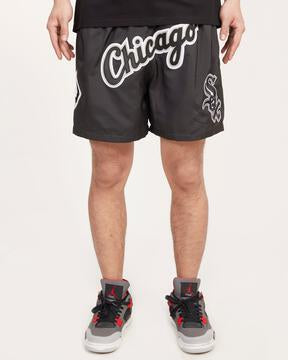 PRO STANDARD CHICAGO WHITE SOX CLASSIC WOVEN SHORT (LCW336794)-BLK