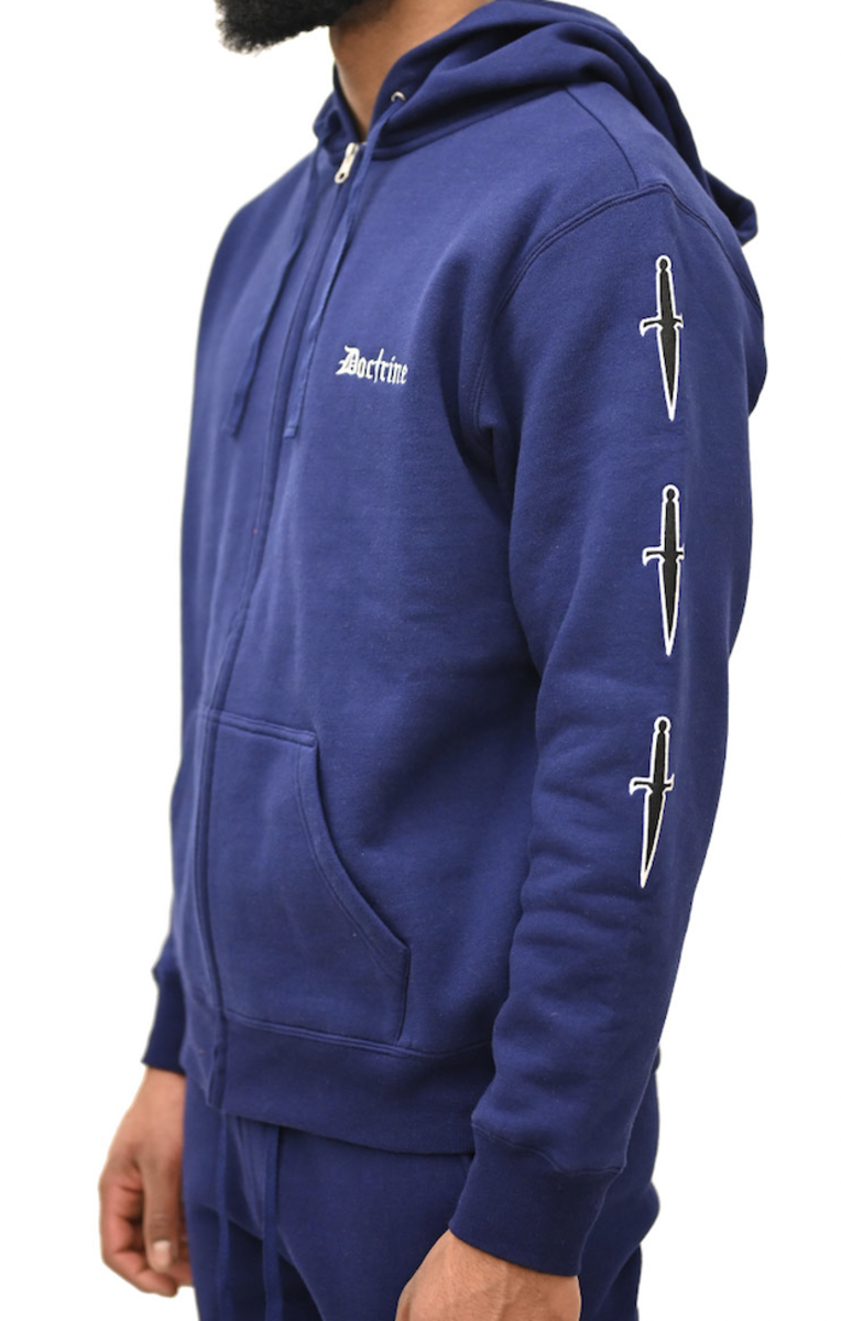 DOCTRINE DAGGER HOODIE (DB0028) NAVY