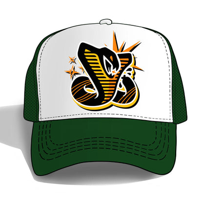 SUGAR HILL "SERPENT" TRUCKER HAT (GREEN/WHITE) (SH23-FALL-10)