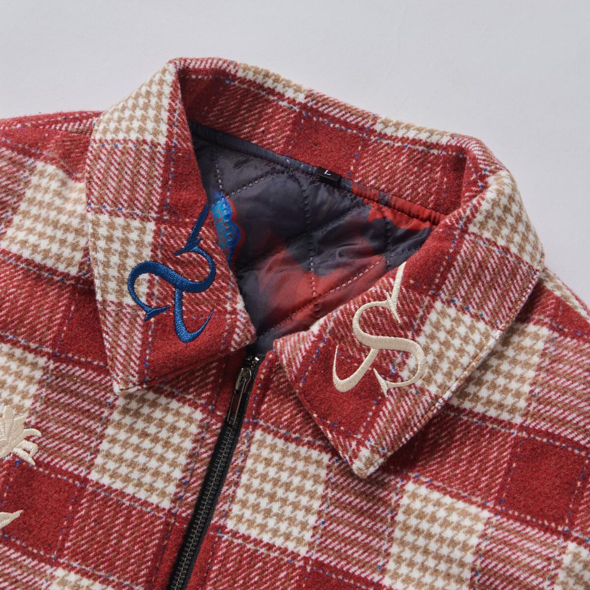 SUGAR HILL "FAITH" WOVEN JACKET (BRICK) (SH23-FALL-16)