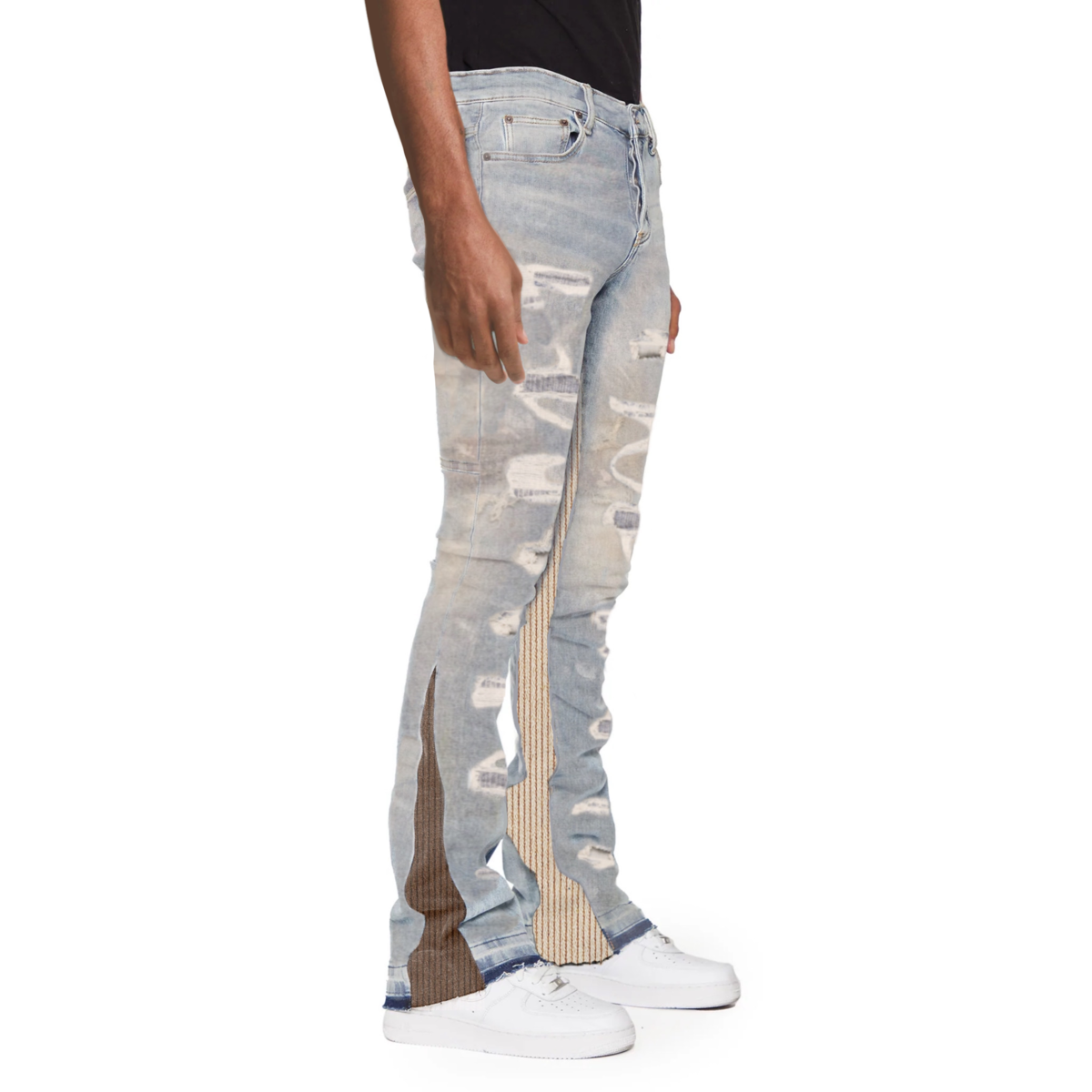 SUGAR HILL "AUGUSTUS" STACKED JEANS (SH23-FALL-32)