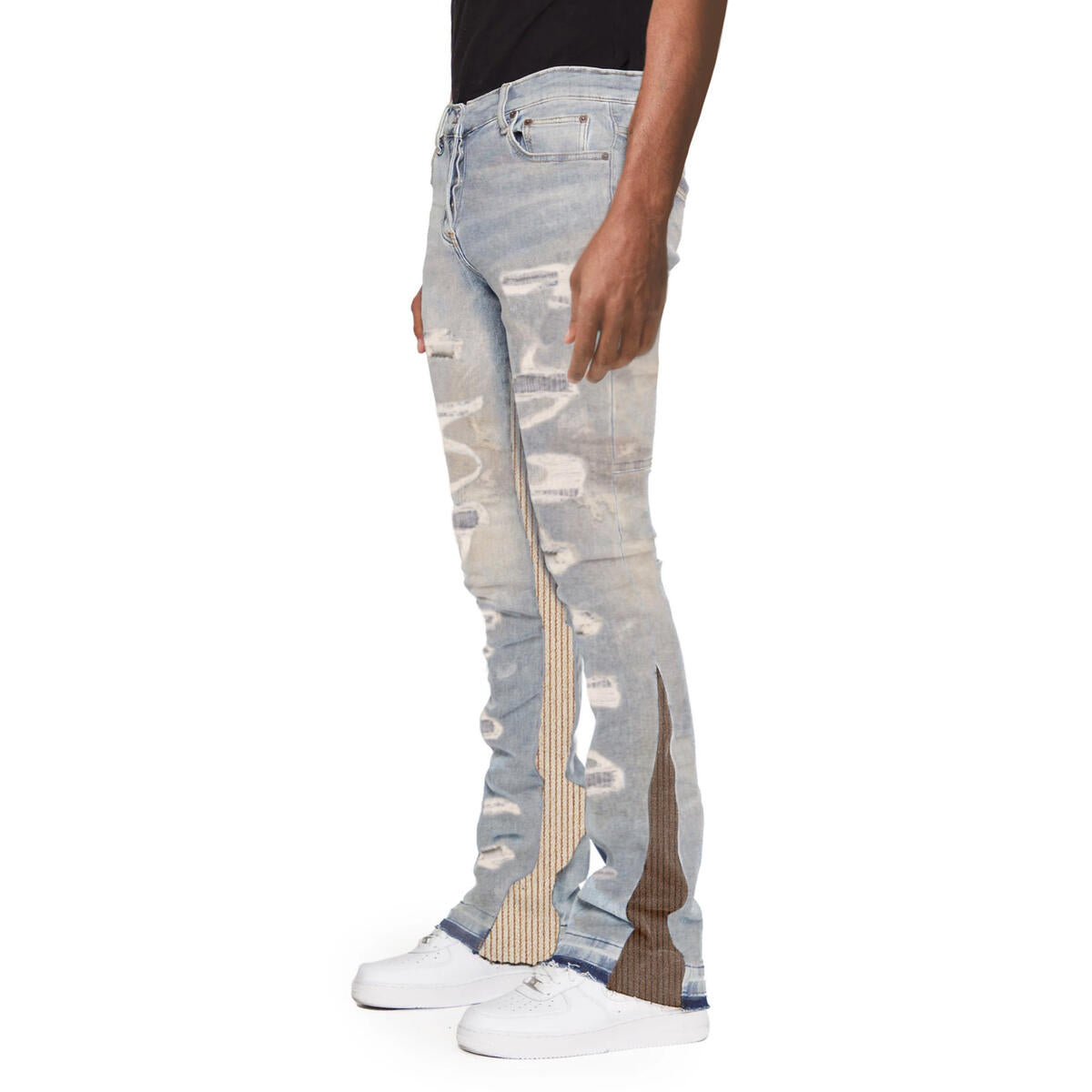 SUGAR HILL "AUGUSTUS" STACKED JEANS (SH23-FALL-32)