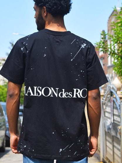 HUDSON MAISON DES ROIS TEE BLACK