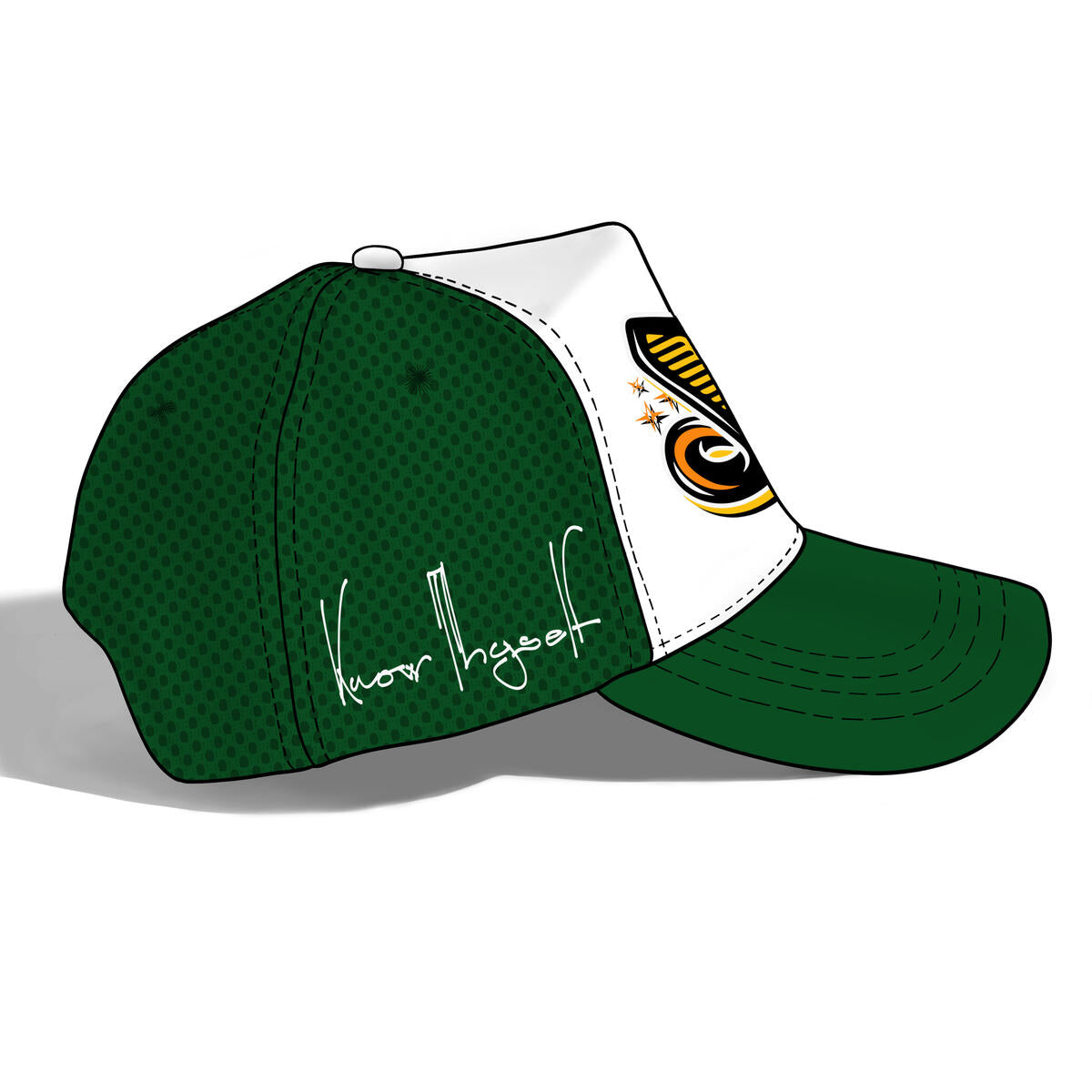 SUGAR HILL "SERPENT" TRUCKER HAT (GREEN/WHITE) (SH23-FALL-10)