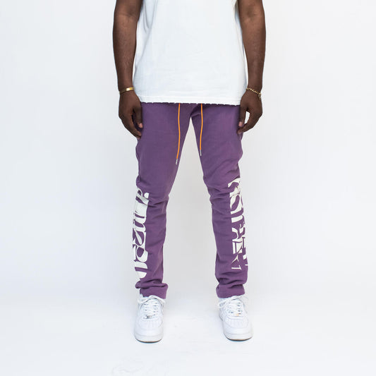 ALMOST SOMEDAY HARMONY SWEATPANT 'PURPLE'