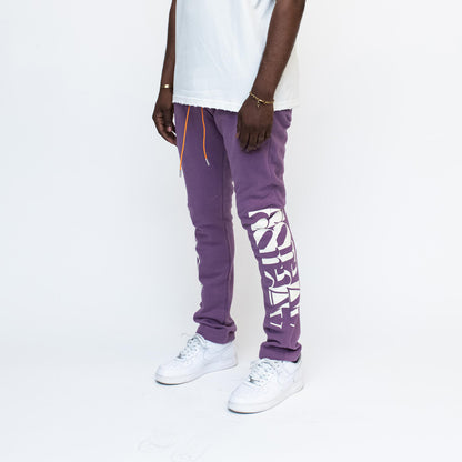 ALMOST SOMEDAY HARMONY SWEATPANT 'PURPLE'