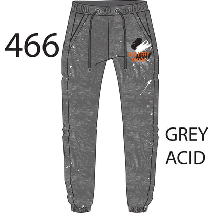 HUDSON GALLERY DVSN JOGGER 385GSM (466) 'GREY ACID'