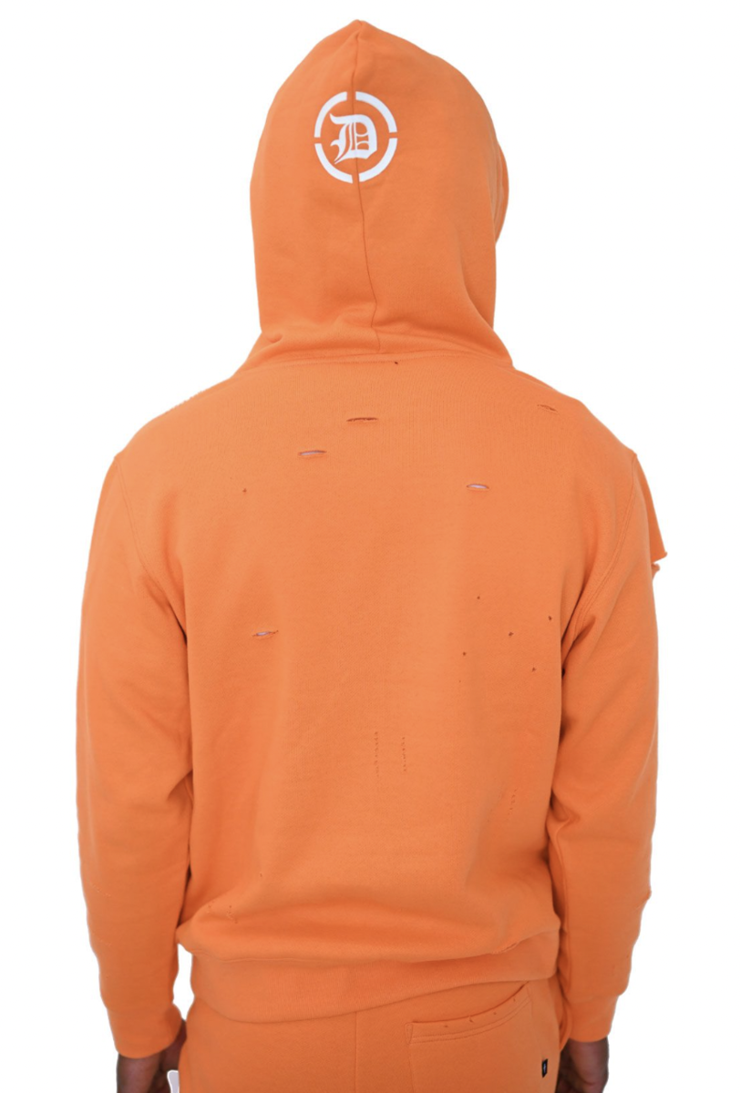 DOCTRINE PIRANHA HOODIE (DB0026) ORANGE