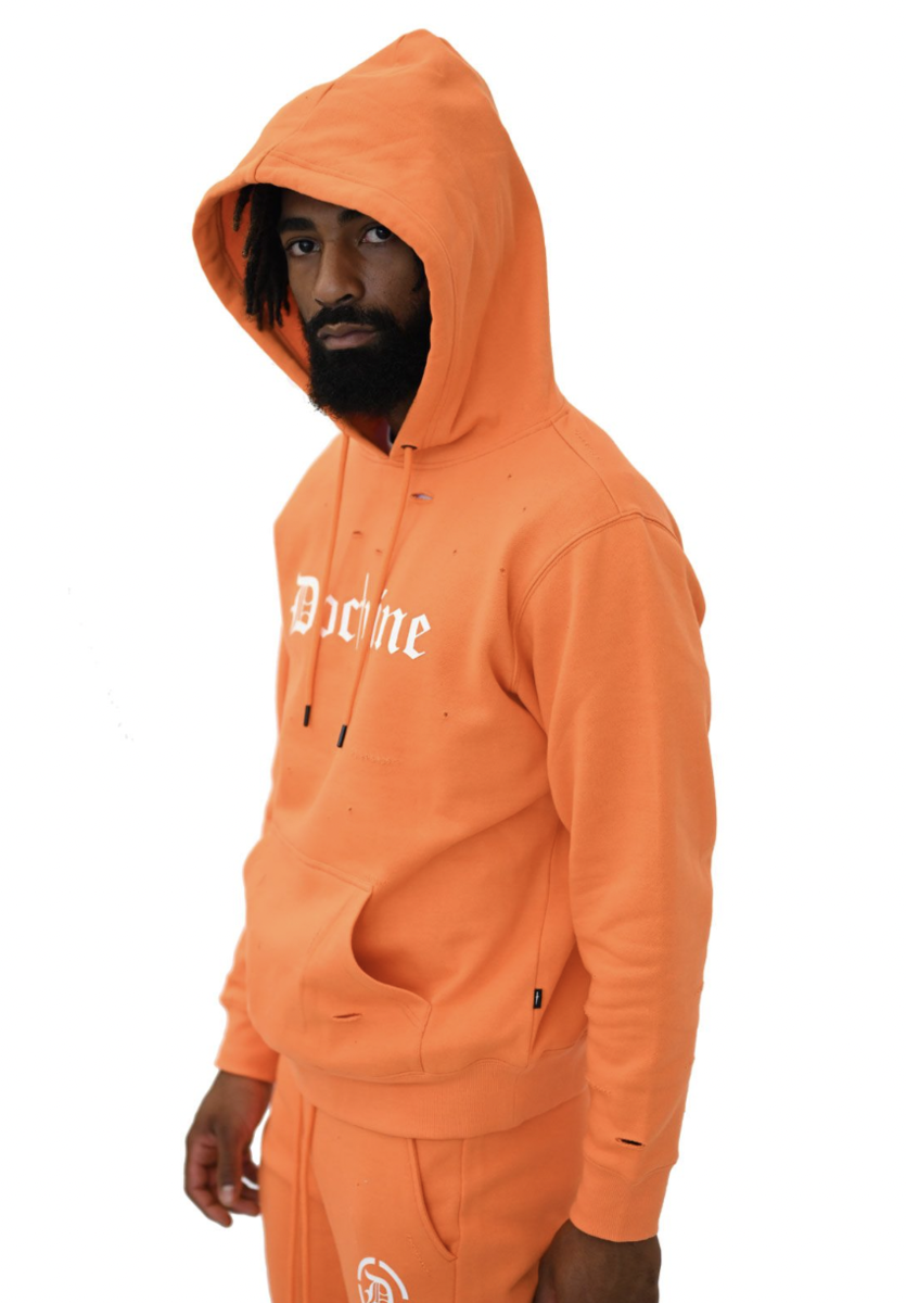 DOCTRINE PIRANHA HOODIE (DB0026) ORANGE