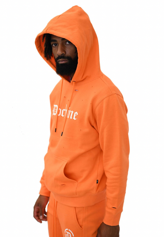 DOCTRINE PIRANHA HOODIE (DB0026) ORANGE