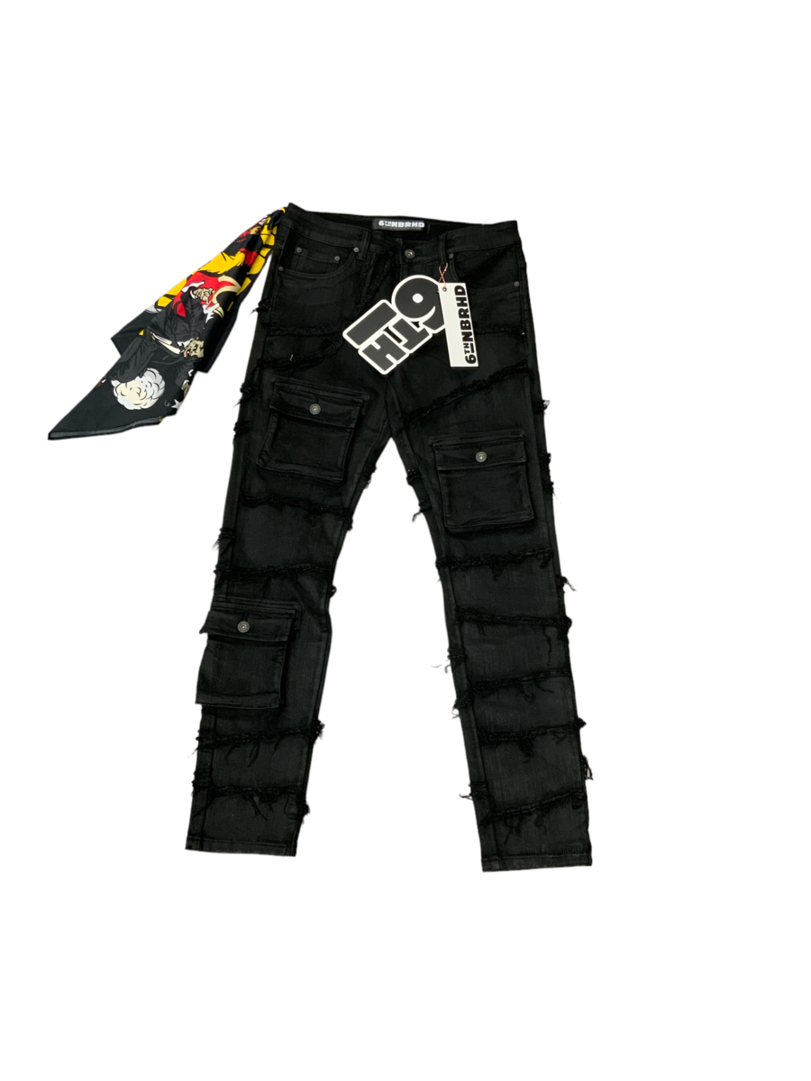 6TH NBRHD "IMMORTAL" DENIM SKINNY (6TH-D2310)