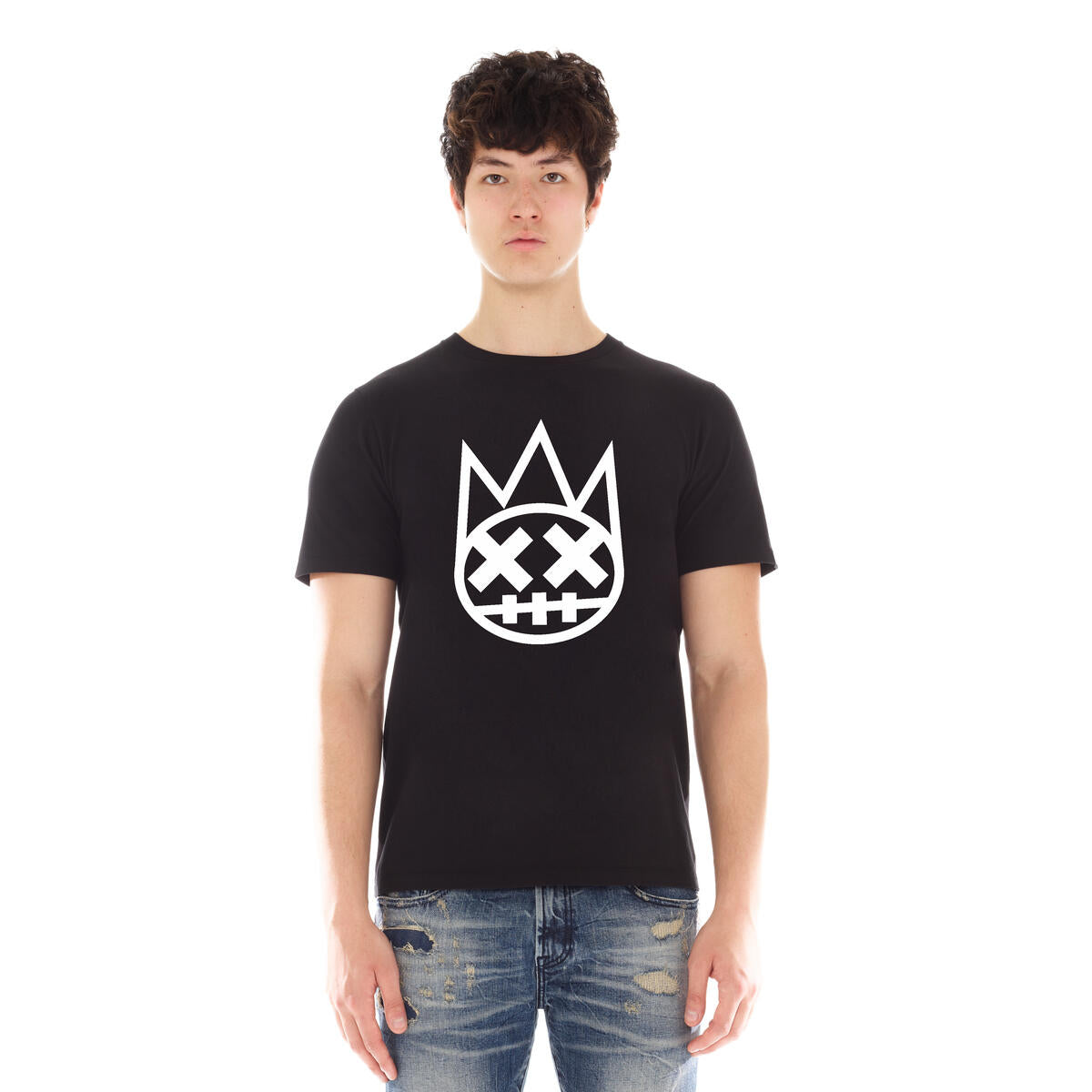 CULT  SHIMUCHAN LOGO TEE SHIRT (624AC-K50H)-BLK