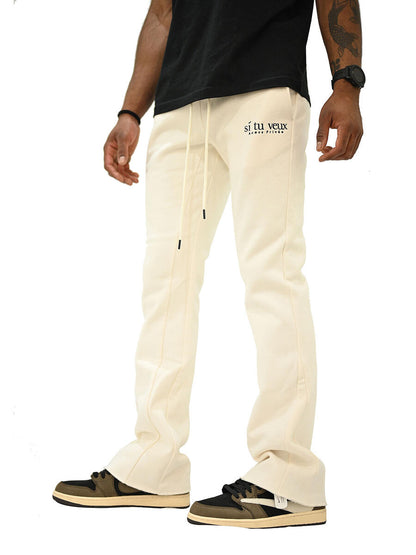 SI TU VEUX 'VEUX FLARE JOGGER' (TV0090) IVORY