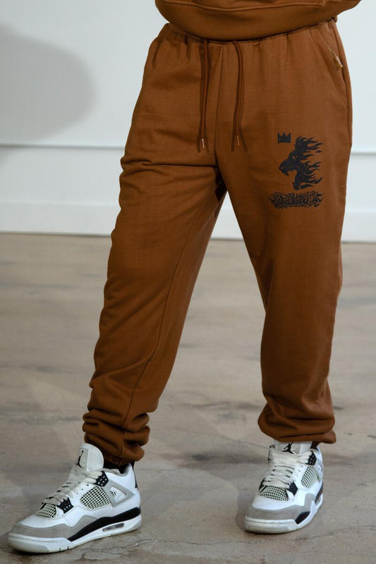 HUDSON PALADIN JOGGER 570GSM (449) BROWN