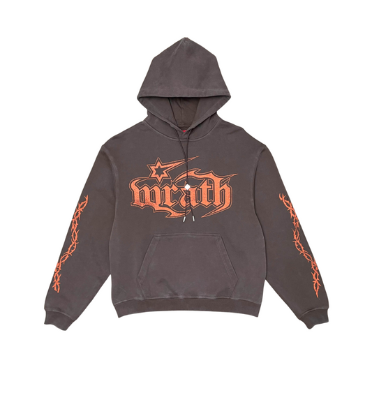 Wrathboy HOODIE - Gods Will - BROWN - WB03-035/036