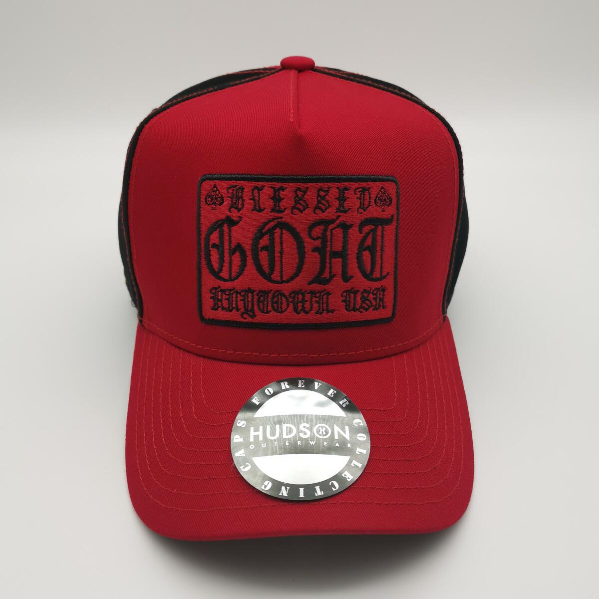 HUDSON GOAT HAT (CD0069) RED/BLACK