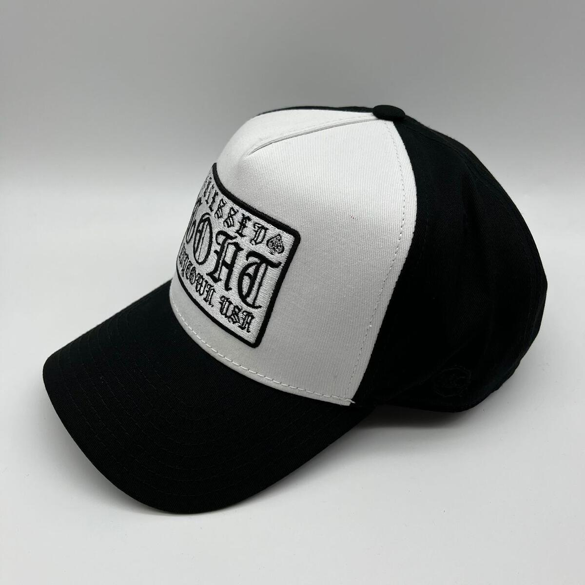 HUDSON GOAT HAT (CD0077) WHITE/BLACK