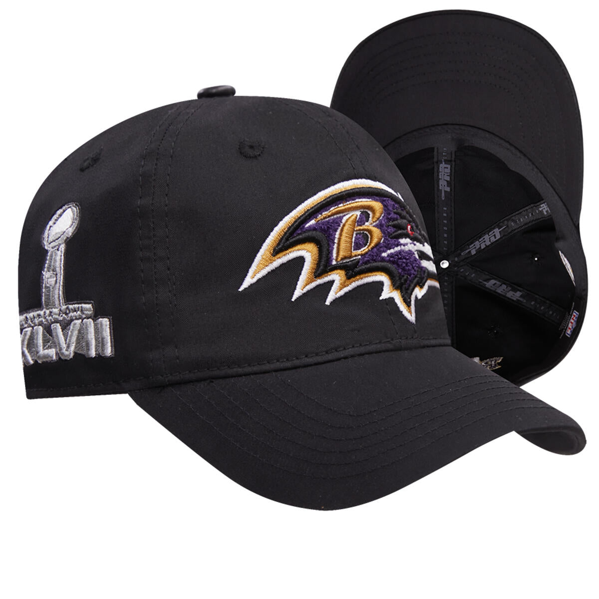 BALTIMORE RAVENS MASH UP DAD HAT (FBR7410416) BLK