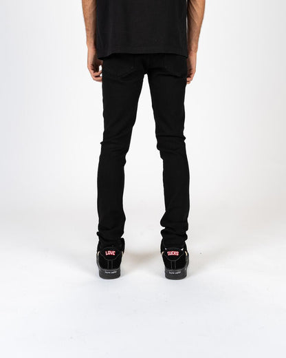 PHEELINGS "ALIVE & WELL" SKINNY DENIM (PH-FW23-96) JET BLACK