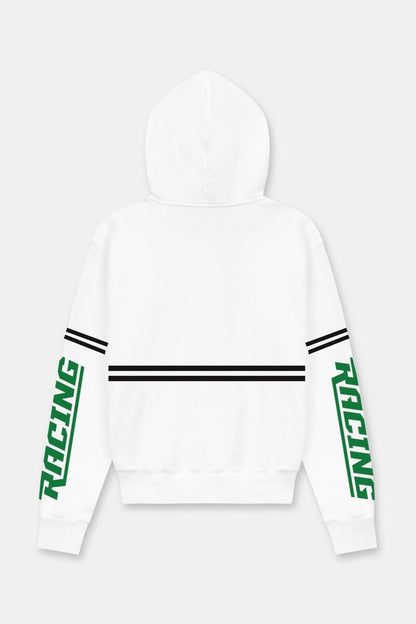 RTA NASH HOODIE WHITE RACING STRIPE 'MF23K622-T1787WTRCS'