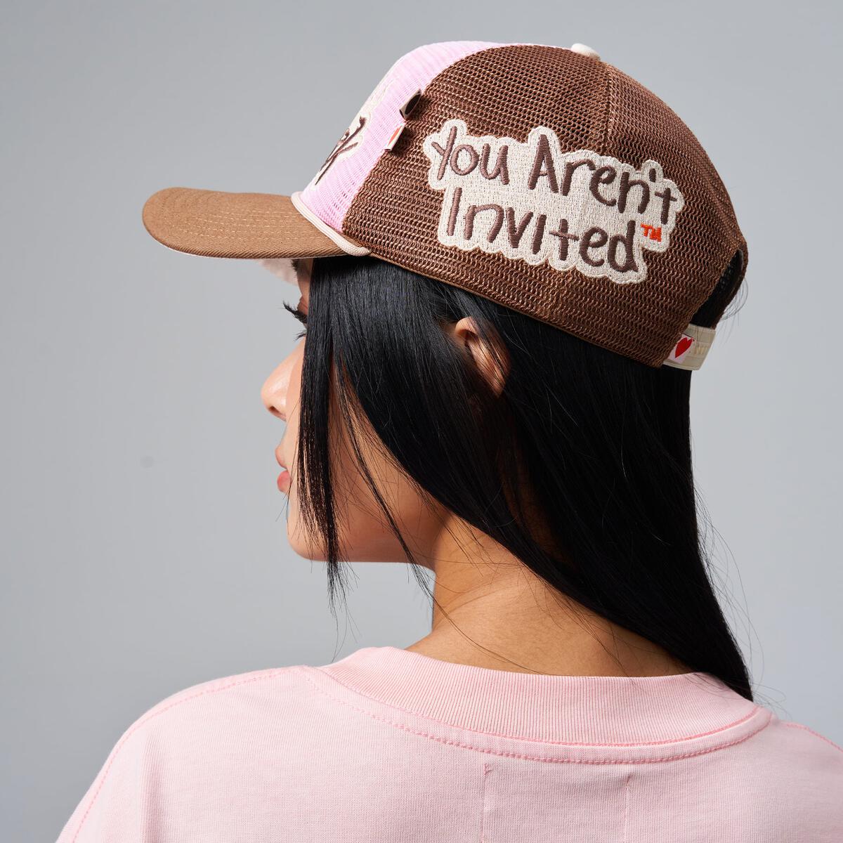 HYDE NOTHING BUT NET TRUCKER-PINK /BROWN