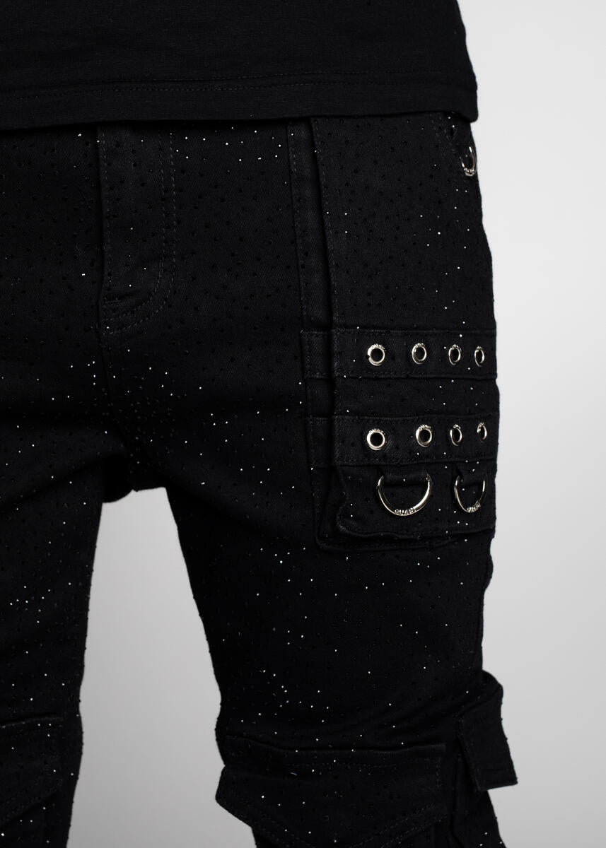 GUAPI Obsidian Black Cristal Denim