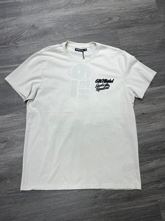 6NBRHD "SNAKE REPELLENT" TEE (6TH-T2801) CREAM