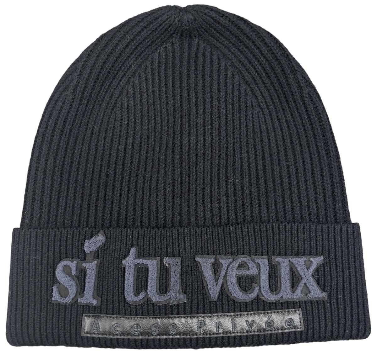 STV LOGO SKULLCAP (STV-BN001) BLACK