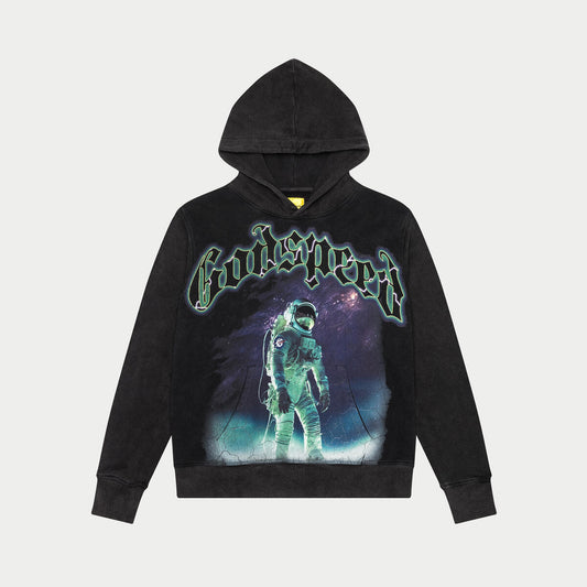 GOD SPEED 'Extra Terrestrial Hoodie'-Black