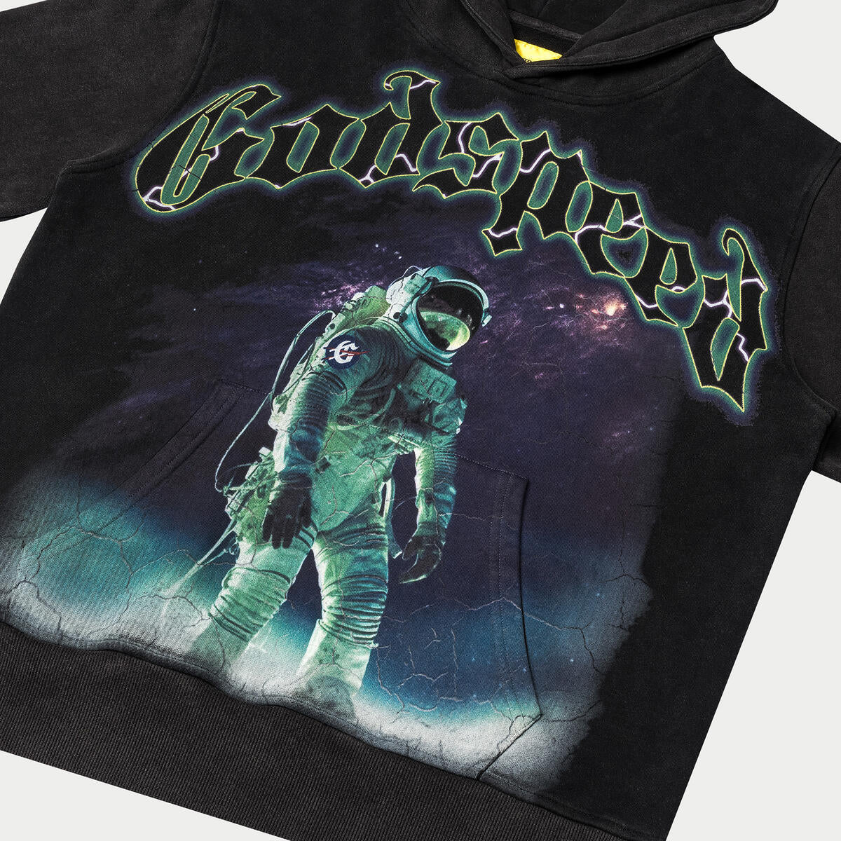 GOD SPEED 'Extra Terrestrial Hoodie'-Black