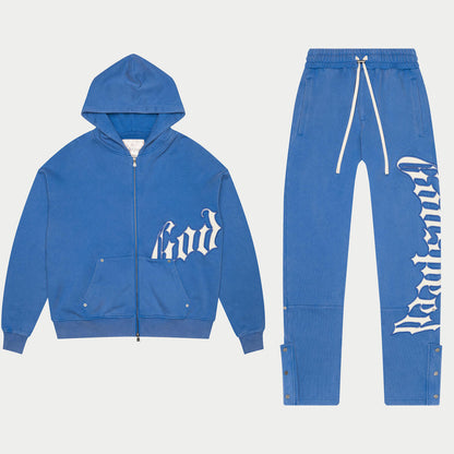 GOD SPEED 'OG Logo Sweatsuit'  (Royal Blue)