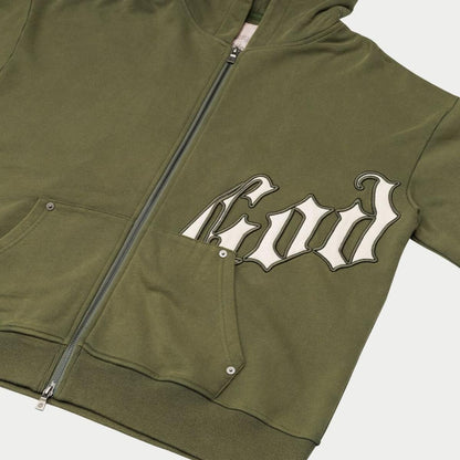 GOD SPEED 'OG Logo Sweatsuit' (Olive)