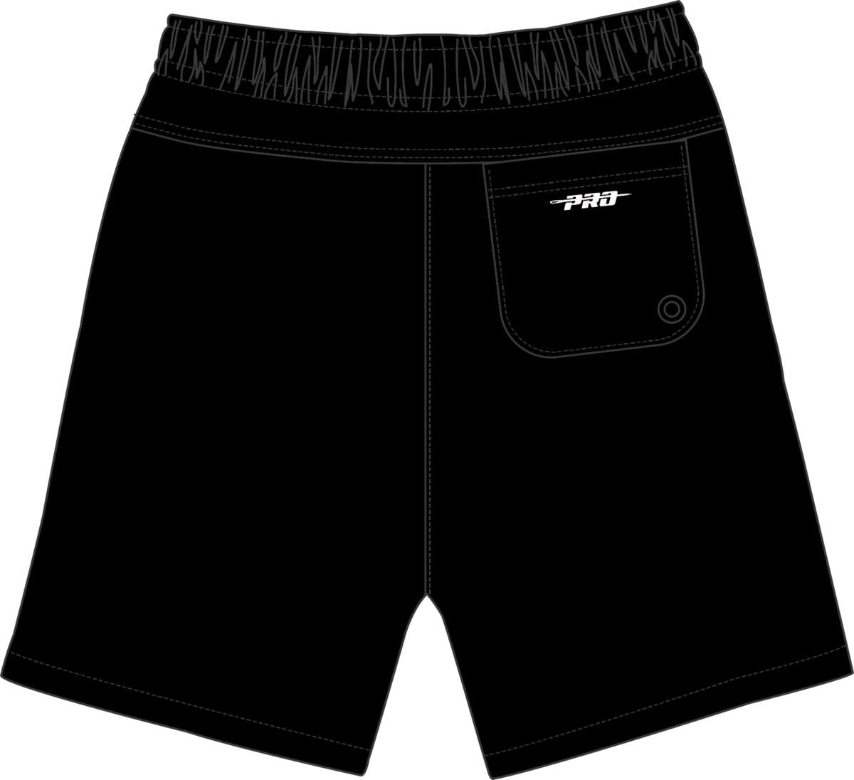 PRO STANDARD BROOKLYN NETS AREA CODE M WOVEN SHORT (BBN3515641) BLK