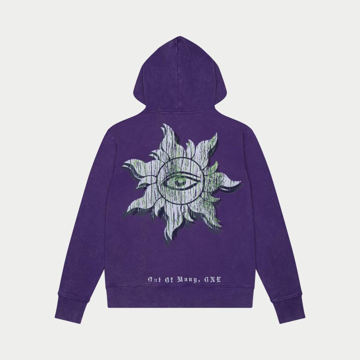 GOD SPEED 'Forbidden Fruit Hoodie'-PURPLE