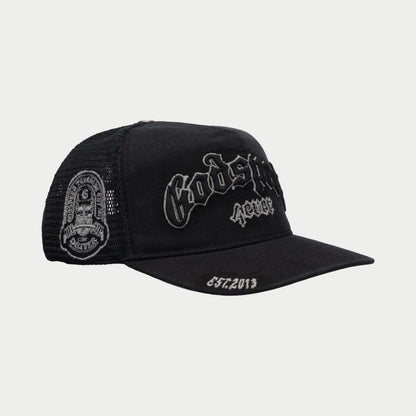 GS FOREVER TRUCKER HAT (VINTAGE BLACK)