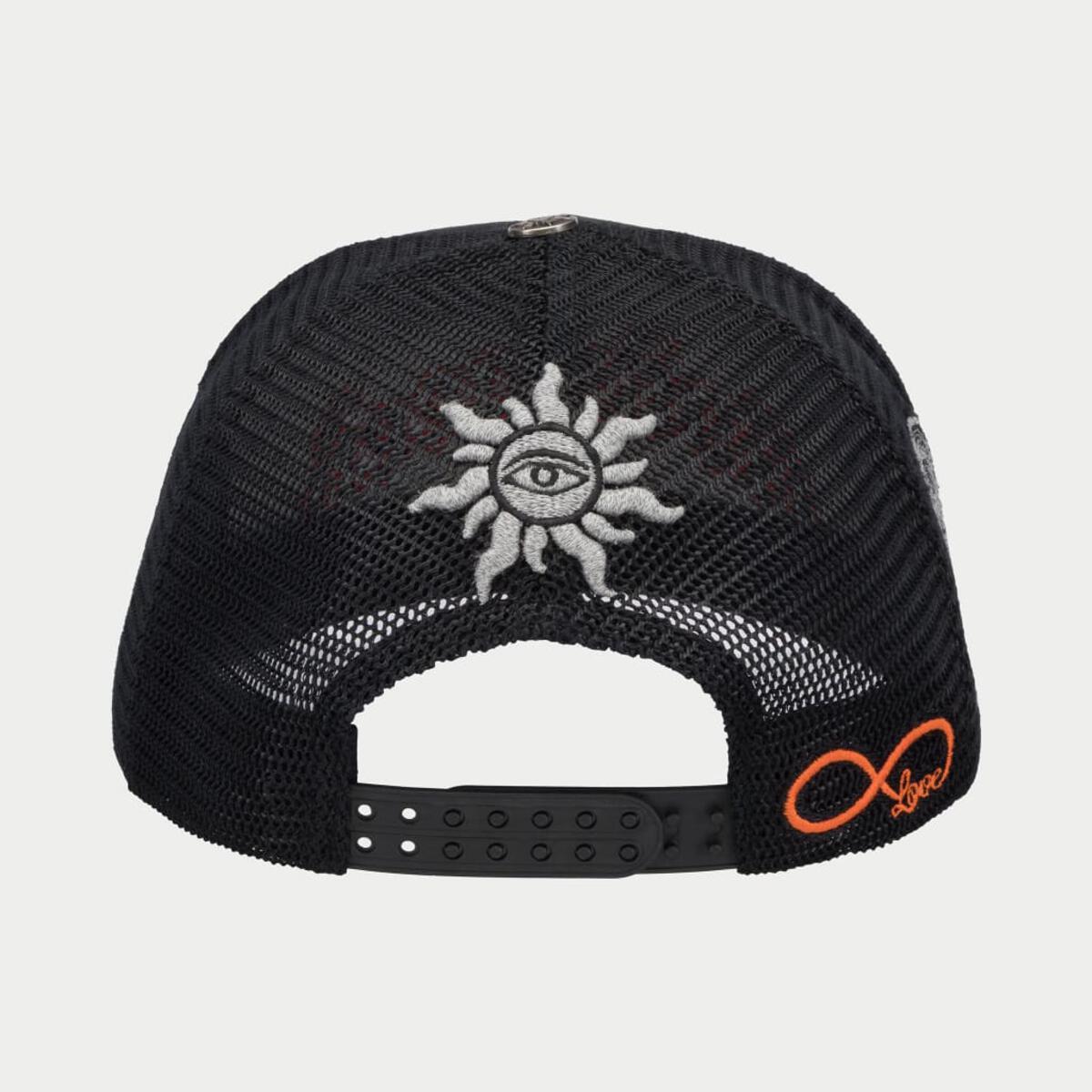 GS FOREVER TRUCKER HAT (VINTAGE BLACK/RED)