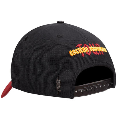 MIAMI HEAT CITY TOUR CURVED SNAPBACK HAT (BMH7515744) BLK