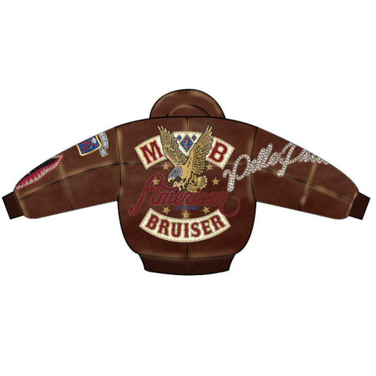 Pelle Pelle American Bruiser Jacket-324-37467-DBR