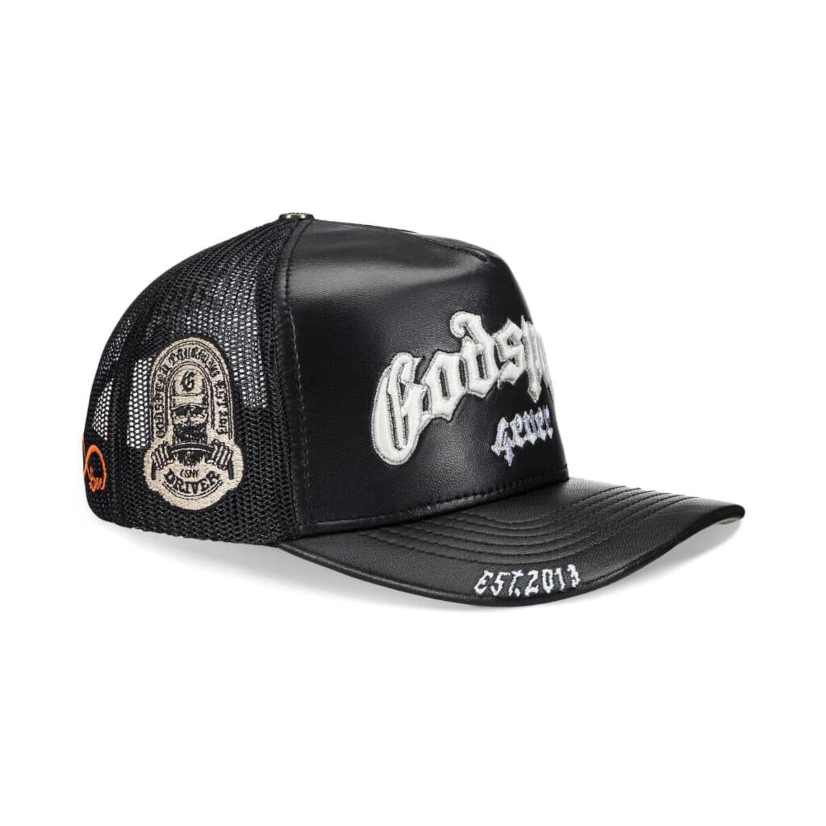 GODSPEED FOREVER PREMIUM LEATHER TRUCKER HAT